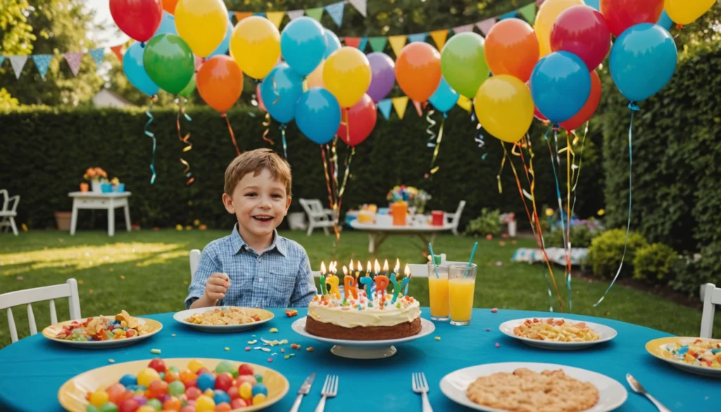 anniversaire 3 ans garçon