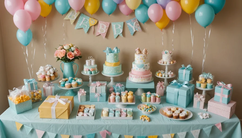 cadeau baby shower mixte